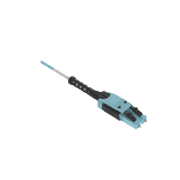 [FZ2RLU1U1ONM005] Jumper de Fibra Óptica / Multimodo OM4 50/125 / LC-LC Uniboot Duplex / LSZH / 5 m (16.4 ft) / Color Aqua | FZ2RLU1U1ONM005