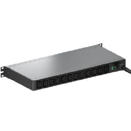 [E12D13M] PDU Monitoreable / 12 Salidas C13 / NEMA L6-20P / Rack 1 UR 19 in / 100-240 Vca / 20 A / 3 m (9.8 ft) | E12D13M