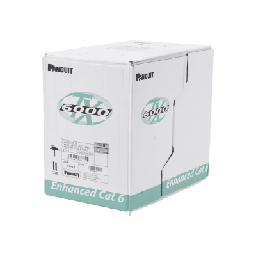 [PUC6004IG-ME] Bobina de Cable UTP 305 Metros (1000 Pies) de Cobre, TX6000? PanNet, Reelex, Gris Internacional, Categoría 6 Mejorado (23 AWG), PVC (CM), de 4 Pares | PUC6004IG-ME