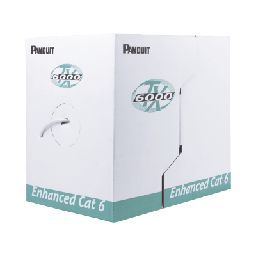 [PUR6004IG-ME] Bobina de Cable UTP 305 Metros (1000 Pies) de Cobre, TX6000? PanNet, Reelex, Gris, Categoría 6 Mejorado (23 AWG), PVC (CMR, Riser), de 4 Pares | PUR6004IG-ME