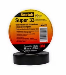 SSMART Cinta aisla 3M super 33 3 /4 mca: scotch  18mm x20mts