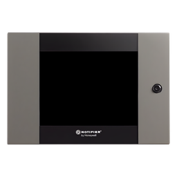 [NBB-2] Gabinete de Montaje en Superficie / Acero Calibre 18 / Para Pantalla 10 Pulgadas y Módulo de Comunicación / Puerta con Cerradura y Ventana de Lexan / Entradas para Conducto / Color Negro | NBB-2