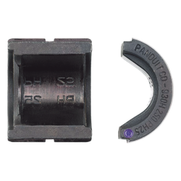 [CD-930G-250] Dado de Prensado / Cables 1/0 AWG a 250 kcmil / Conectores a Tierra Tipo E y Cruzado / Codificación Negra PG25 | CD-930G-250