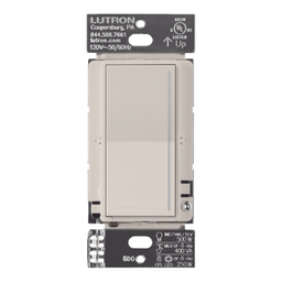 [RRSTPRONTP] Atenuador de Pared Táctil / LED+ 250 W / 3 Vías / Neutro Requerido / RadioRA 3 / Taupe | RRSTPRONTP