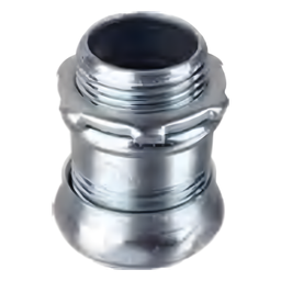 [PST-ES-601S] Conector de Compresión / Acero Galvanizado / 1/2" (13 mm) / Pared Delgada / UL Listed | PST-ES-601S