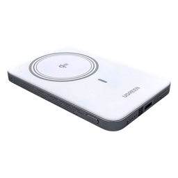 [95931B] Power Bank Magnético Inalámbrico / 5000 mAh / 15W MagSafe y Qi / 20W USB-C PD 3.0 / Carga Simultánea / Ultrafino 8.6 mm (0.34 in) | 95931B