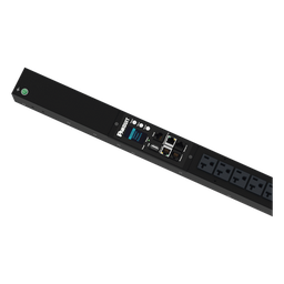 [P16D20G] PDU Monitoreable / 16 Salidas NEMA 5-20R / Entrada NEMA 5-15P / Vertical / 120 Vca / 15 A / Cable 3 m (9.8 ft) / Rango 10°C a 60°C | P16D20G