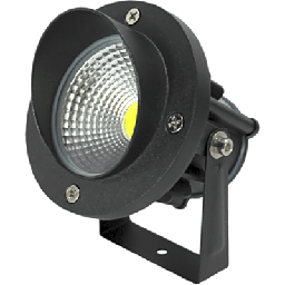 [JLLE12NC] Luminario LED Tipo Estaca / 12W / 110-240V~ / IP65 / 2700K / Ángulo 36° / Ajustable 45° a 85° / Aluminio y Vidrio Templado | JLLE12NC