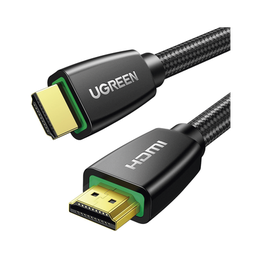 [40410] Cable HDMI 2.0 de Nylon Trenzado / 2 Metros (6.56 Pies) / 4K@60Hz / HDR / 3D / HEC (Canal Ethernet HDMI) / ARC (Canal de Retorno de Audio) / Color Profundo de 48 Bits / Audio de 32 Canales / HDCP 2.2 / Audio DTS: X / 18 Gbps / Blindaje de 4 Capas | 40410