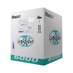 [PUL6004WH-FE] Bobina de Cable UTP 305 m. de Cobre, TX6000™ PanNet, Reelex, Blanco, Categoría 6 Mejorado (23 AWG), LSZH (Bajo Humo, Cero Halógenos), de 4 pares | PUL6004WH-FE