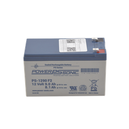 [PS-1290-F2] Batería 12V, 9AH, Para Respaldo, Tecnologías AGM/VRLA, 5 Años Vida Útil, Terminales F2, Reconocida UL | PS-1290-F2