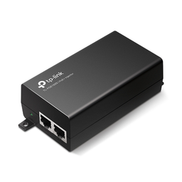 [TL-POE160S] Inyector PoE+ (30W) / Gigabit 802.3 af/at / 2 puertos 10/100/1000 Mbps / Plug and Play / Fuente alimientación Integrada | TL-POE160S