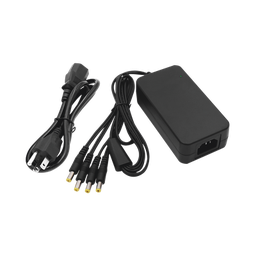 [PLK12DC4CH] Fuente de Poder de 4 Salidas tipo Jack Macho de 12 Vcc / 5 Amper | PLK12DC4CH