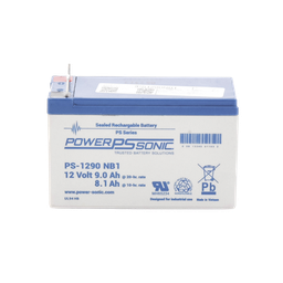 [PS-1290-NB1] Batería 12V, 9AH, Para Respaldo, Tecnologías AGM/VRLA, 5 Años Vida Útil, Terminales NB1, Reconocida UL | PS-1290-NB1