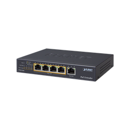 [POE-E304] Extensor Ultra PoE de 65 Watts Con 4 Puertos Gigabit de Salida 802.3 af/at | POE-E304