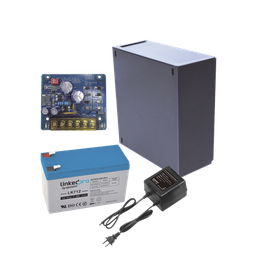 [KIT16B2LK7] Kit con fuente PLB2 con salida de 12 Vcc a 2.5 Amper, incluye transformador y batería de 12 V a 7 Amper | KIT16B2LK7