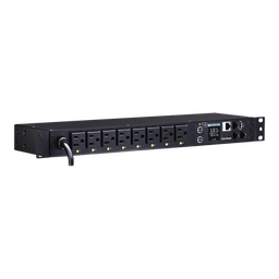 [PDU41001] PDU Switchable por Toma, Para Distribución de Energía, Entrada 120 Vca NEMA 5-15P, Con 8 Salidas NEMA 5-15R, Horizontal 19in, 1UR | PDU41001