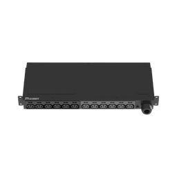 [P12B47M] PDU Básico para Distribución de Energía, Enchufe de Entrada NEMA L6-30P, Con 12 Contactos C13, Instalación Horizontal de 19in, 1UR, 30 Amp, 208 Vca | P12B47M