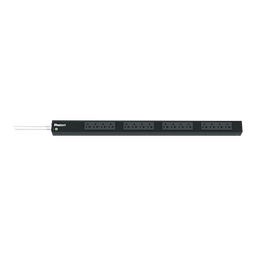 [P16B07M] PDU Básico para Distribución de Energía, Enchufe de Entrada NEMA 5-20P, Con 16 Contactos NEMA 5-20R, de Instalación Vertical, 20 Amp, 120 Vca | P16B07M