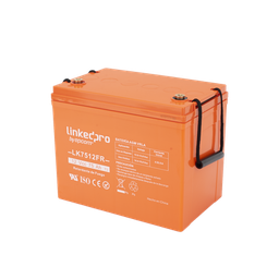 [LK7512FR] Batería 12 V / 75 Ah / UL / Tecnología AGM-VRLA / Vida útil promedio de 5 años / Retardo a la flama / Para uso en equipo electrónico, Alarmas de Intrusión / Incendio/ Control de acceso / Video Vigilancia / Termina | LK7512FR