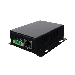 [WI-POE62-48V] Inyector PoE Industrial / Ideal para Aplicaciones Solares / Entrada 9-42 Vcc / Salida PoE 48V / Conexión plug and play / Ideales para Conectar Cámaras PoE | WI-POE62-48V