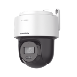 [DS-2DE2C400MWG-E] [FlexVu]  Domo PT IP 4 Megapixel / Lente 4 mm  / Dual Light (30 mts IR + 30 mts Luz Blanca)  / Autoseguimiento en Humanos / PoE / IP66 / Micrófono y Bocina Integrado (Audio de Dos Vías) / Micro SD / Incluye Montaje de Pared o Techo / | DS-2DE2C400MWG-E