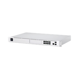 [UDM-PRO] UniFi OS Console: Dream Machine Pro, con 1 puerto WAN Gigabit RJ45, 1 puerto WAN 10G SFP+ / 8 puertos LAN Gigabit RJ-45, y una bahía de HDD 3.5" (No incluye HDD), Integra todas las aplicaciones UniFi | UDM-PRO