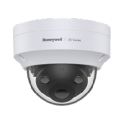 [HC35W45R3] Domo IP 5 Megapíxeles / Lente 2.8 mm / 40 mts IR / Ultra Baja Iluminación /  NDAA / ONVIF / IP67 / IK10 / IA (Filtro de Humanos y Vehiculos) / Conteo de Personas / Merodeo / H.265 / PoE / Alarmas I/O / Serie 35 / Honeywell Security | HC35W45R3
