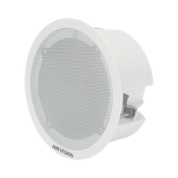 [DS-QAZ0203G1-S] Altavoz Secundario para Montaje en Plafón | 3 Watts | 8 Ohms | Compatible con DS-QAZ1203G1-BE | Uso en Interior  | No Requiere Alimentación Externa | DS-QAZ0203G1-S