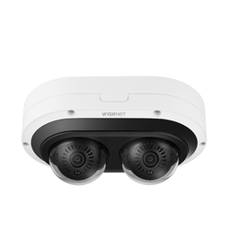 [PNM-7082RVD] Camara IP Multi-sensor Multi-direccional / 2 Canales de 2MP / incluye Lentes motorizados de 3.54 a 6.69mm / H.265 + WiseStream II / WDR 120dB / Exterior IP67 / IK10 / NEMA4X | PNM-7082RVD