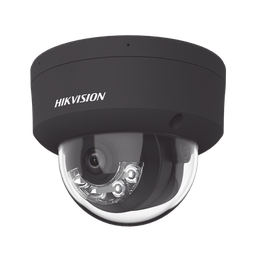 [DS-2CD2143G2-LIS2U(BLACK)] Domo IP 4 Megapixel / Color Negro / Lente 2.8 mm / Dual Light (30 mts Luz Blanca + 30 mts IR) / 2 Micrófonos Integrados / ACUSENSE / Exterior IP67 / IK10 / WDR 120 dB / PoE / ONVIF / Micro SD / Metal / ACUSEARCH | DS-2CD2143G2-LIS2U(BLACK)