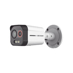 [DS-2TD2608-1/QA/FP] Cámara Bala IP Térmica y Óptica Biespectral / Detección Térmica de Incendios y Humos / Medición de Temperaturas / Alcance hasta 20.3 m / Térmica 96 x 72 / Óptica 4 MP ColorVu / IP67 / Audio y Alarma | DS-2TD2608-1/QA/FP