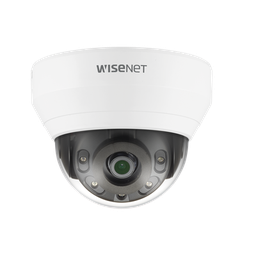 [QND-8010R] Cámara IP Tipo Domo interior 5 Megapíxel / Lente 2.8 mm / IR 20M / WDR 120db / H.265 & WiseStream | QND-8010R
