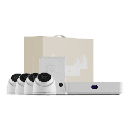 [UNVR-INSTANT-KIT] UniFi Protect UNVR Instant Kit – Solución Todo en Uno con NVR Instant, 4 Cámaras G5 Turret Ultra y Disco Duro de 1 TB para una Configuración Rápida y Sencilla | UNVR-INSTANT-KIT