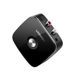 [30445] Receptor de Audio Bluetooth 5.0 a RCA o Auxiliar 3.5mm / Tecnología EDR / Reconexión Automática / Hasta 10 m / Ideal para Conectar Celulares, o Tabletas hacia alguna Bocina o Sistema de Audio | 30445