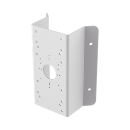 [DS-1276ZJ] Montaje de Esquina para PTZ TURBOHD o IP / Uso en Exterior / Material de Acero de Carbono / Color Blanco | DS-1276ZJ