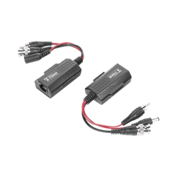 [TT-101-PVA-TURBO] Kit de transceptores activos, envía alimentación 12V/24Vcc/AC, video y audio a una distancia de hasta 150 m en 4K para aplicaciones de video por UTP Cat 5e / 6 en alta definición. | TT-101-PVA-TURBO
