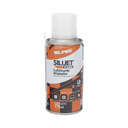 [SILIJET-E-PLUS] Limpiador Lubricante en Aerosol Dieléctrico, Protege Mecanismos, Circuitos, Sensores, Ventiladores, 170 ml. | SILIJET-E-PLUS