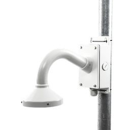 [XGA160C] Montaje Universal de Pared con Cuello de Ganso y Caja de Conexiones / Compatible con Cámaras Domo y Bala | XGA160C