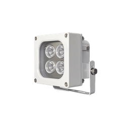 [HL120WH10W] Iluminador LED de Alta Potencia | Luz Blanca | 10 Metros de Iluminación | Cobertura 120° | IP66 | Bajo Consumo de Energía | Fotocélula Incorporada | Soporte en “U” | Carcasa de Aluminio | Alta Transmitancia de Luz. | C | HL120WH10W