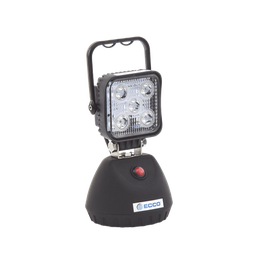 [E-W2461NA] Lámpara de trabajo de mano, con batería recargable y montaje magnético, IP67 | E-W2461NA