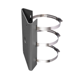 [DS-1275ZJ-BJH/600MM] Montaje para Poste Vertical / Diametro de 400 a 600 mm / Acero Galvanizado (SUS304) / Color Plateado | DS-1275ZJ-BJH/600MM