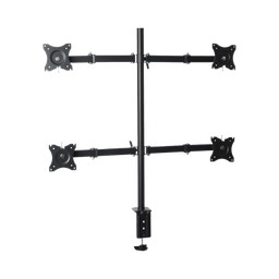 [EPS710ED4] Montaje de Escritorio articulado para 4 monitores de 13 a 27" /  Soporta hasta 15 kg / Vesa 75 x 75 / 100 x 100 / Acero | EPS710ED4