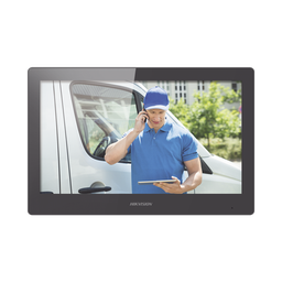 [DS-KH8520-WTE1] Monitor Touch Screen 10" para Videoportero IP / Estético / Video en Vivo / WiFi / Apertura Remota / llamada entre monitores / Audio de dos vías / Policarbonato | DS-KH8520-WTE1