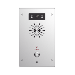 [I16SV] Video Intercomunicador IP, 2 líneas SIP, 2 relevadores con botón para llamada, Onvif, anti-vandálico, PoE, IP65 e IK10, PoE | I16SV