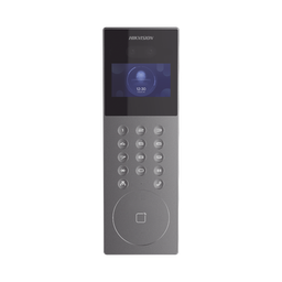 [DS-KD9203-E6] Videoportero IP Multiapartamento con Reconocimiento Facial / Llamada a App HikConnect (requiere monitor) / Protección IP65 / Apertura por Rostro, Tarjeta o App | DS-KD9203-E6