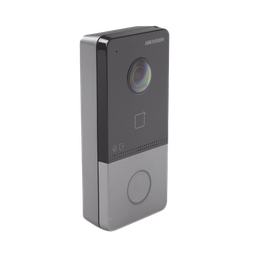 [DS-KV6113-PE1(C)] Videoportero IP 2 Megapixel / PoE Estandar / IP65  / Apertura desde Hik-connect / Soporta 1 Departamento y Hasta 6 Monitores / Soporta Tarjetas Mifare / 1 Salida Relay | DS-KV6113-PE1(C)