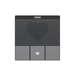 [A10W] Mini Intercomunicador Wi-Fi para hotelería, hospitales, con diseño elegante, PoE, 3 botones, 1 relevador integrado de salida y entrada. | A10W
