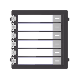 [DS-KD-KK] Módulo de Botones Para Videoportero Modular / Llamada de un solo Toque / Soporta Hasta 6 Monitores Principales | DS-KD-KK