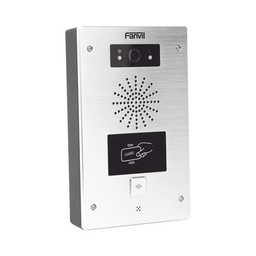 [I32V] Video portero IP, 2 líneas SIP, 2 relevadores, lector de tarjeta RFID, Compatible con NVR Hikvision por Onvif, con botón para llamada, anti-vandálico, PoE, IP65 e IK10, PoE | I32V